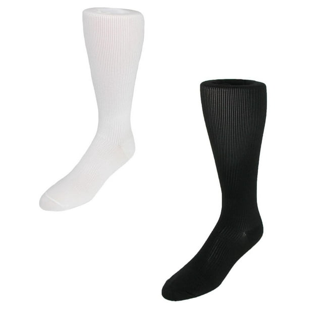 Pack of 2 Jefferies Socks Firm Support Over the Calf Compression Dress Socks 